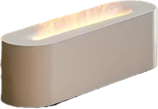 Lampe Flamme LED Humidificateur 7 Couleurs - Diffuseur d'Huiles Essentielles USB